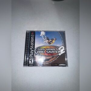 Tony Hawk's Pro Skater 2 PlayStation 1 PS1 -CIB w/ Reg Card Tested Black Label